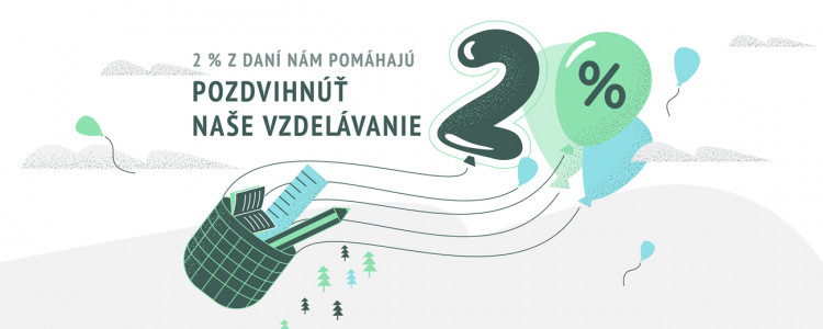 Uchádzame sa o 2% z dane