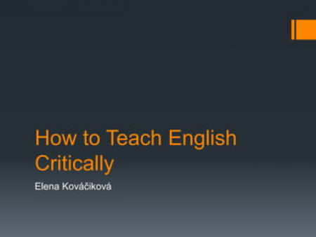 Elena Kováčiková - Ako učiť angličtinu s rozumom