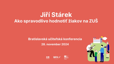 Jiří Stárek: Ako spravodlivo hodnotiť žiakov na ZUŠ