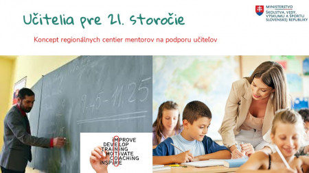 Péter Urbán: Regionálne centrá podpory pre učiteľov