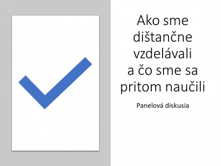 Roman Baranovič: Ako sme dištančne vzdelávali a čo sme sa pritom naučili 