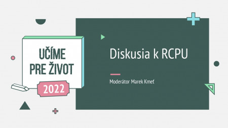Diskusia k RCPU                                              