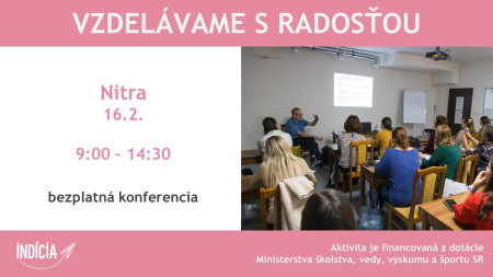 Vzdelávame s radosťou - Nitra 