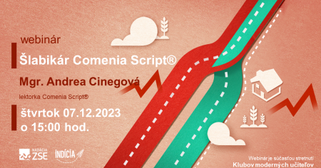 Bezplatný webinár k šlabikáru Comenia Script® - 12/2023